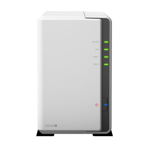 Synology DiskStation DS220j (2 bays) - Personal cloud solution for data sharing and backup