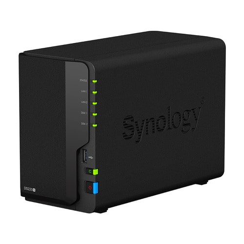 Synology DiskStation DS220+ (2 bays) - Compact and high performance NAS solution