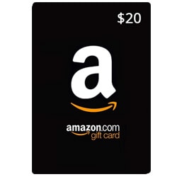 Amazon Gift Card $20 (Amazon Gift Cards) SKU=52530109