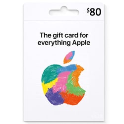 Apple iTunes $80 Gift Card - USA (iTunes Gift Cards) SKU=52530136
