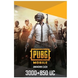 PUBG Mobile 3000 + 850 UC (Global) (PUBG Mobile Unknown Cash)