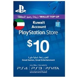 Sony PlayStation Network Card $10 - Kuwait (PSN Cards - KWT) SKU=52530070
