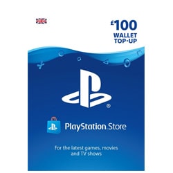 Sony PlayStation Network Card £100 - UK (PSN Cards - UK)