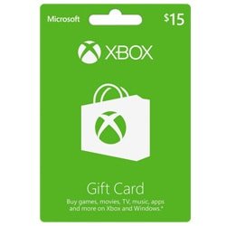 Xbox $15 Gift Card - USA (Xbox Cards)