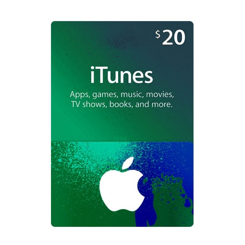 Apple iTunes $20 Gift Card - USA