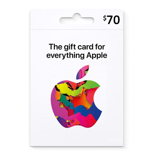 Apple iTunes $70 Gift Card - USA