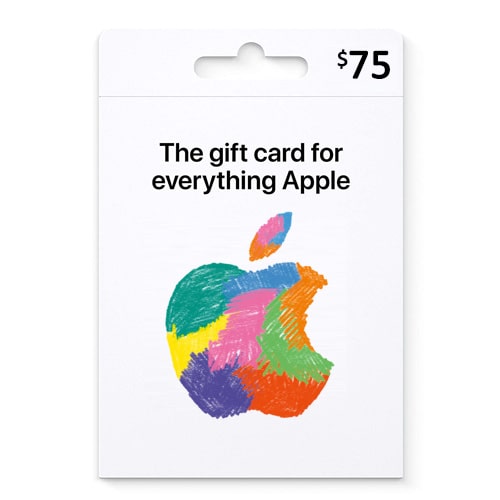 Apple iTunes $75 Gift Card - USA