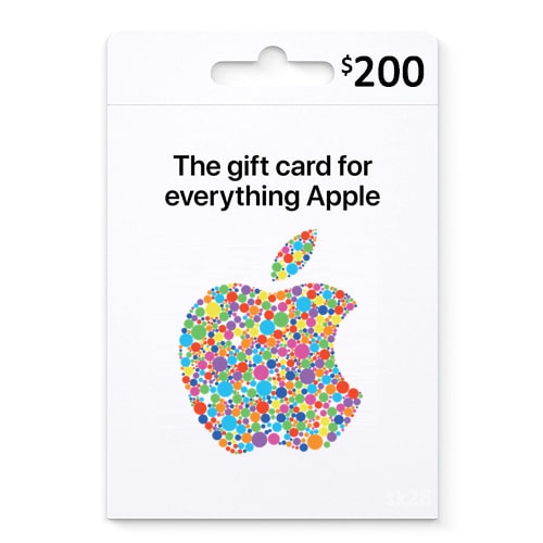 Apple iTunes $200 Gift Card - USA