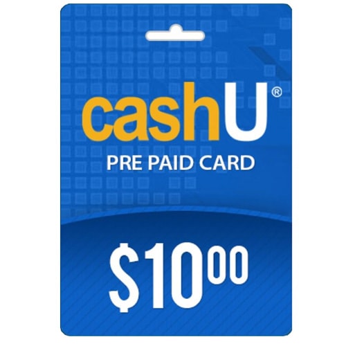 CashU PrePaid Card $10