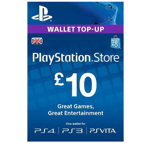Sony PlayStation Network Card £10 - UK