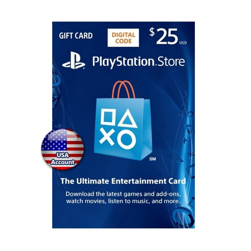 Sony PlayStation Network Card $25 - USA