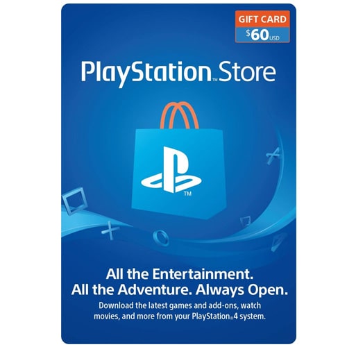Sony PlayStation Network Card $60 - USA
